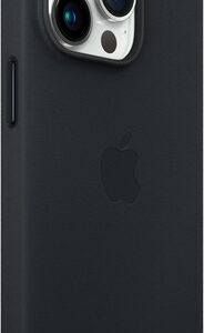 Apple - iPhone 14 Pro Max Leather Case with MagSafe - Midnight