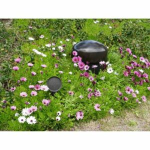 Sonance - SGS 8.1 SYSTEM - Garden Series 8.1-Ch. Outdoor Speaker System with In-Ground Subwoofer (Each) - Dark Brown/Black