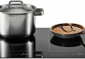 JennAir - Oblivion Glass 30" Built-In Electric Induction Cooktop - Black