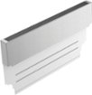 Thermador - Backguard for Ranges - Stainless Steel