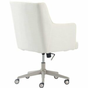 Finch - Belmont Modern Twill Home Office Chair - Gray/Ivory