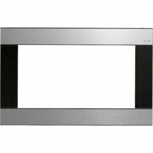 Café - 27" Trim Kit for Microwave Ovens - Platinum Glass