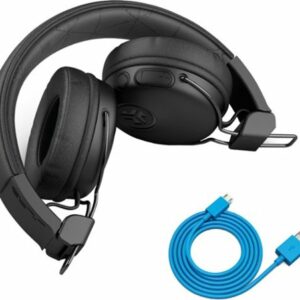 JLab - Studio Wireless On-Ear Headphones - Black