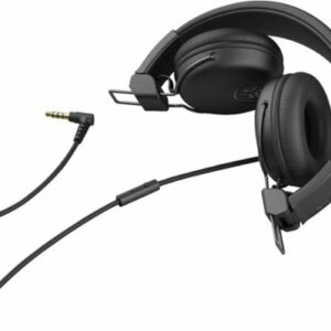 JLab - Studio Wired On-Ear Headphones - Black