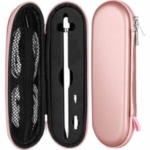 SaharaCase - SaharaBasics Holder Case for Apple Pencil, Microsoft Surface Pen, and Samsung Stylus Pen - Rose Gold