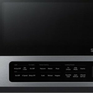 Samsung - 2.1 Cu. Ft. Over-the-Range Microwave with Sensor Cook - Stainless Steel