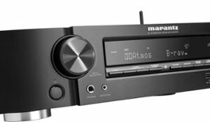 Marantz - NR1510 NR 5.2-Ch. Bluetooth Capable With HEOS 4K Ultra HD HDR Compatible A/V Home Theater Receiver - Black