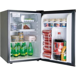 RCA - 2.6 Cu. Ft. Mini Fridge - Stainless Steel