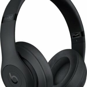 Geek Squad Certified Refurbished Beats Studio³ Wireless Noise Cancelling Headphones - Matte Black