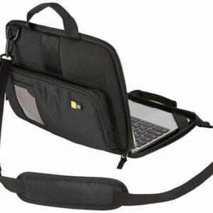 Case Logic - 11.6" Chromebook Work-In Case with pocket - Black