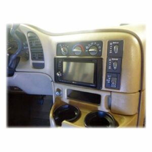 Metra - Dash Kit for Select 1996-2005 Chevrolet Astro DDIN - Black