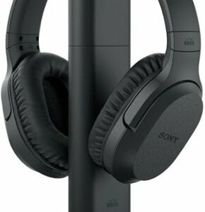 Sony - Geek Squad Certified Refurbished WHRF400 RF Wireless Headphones - Black