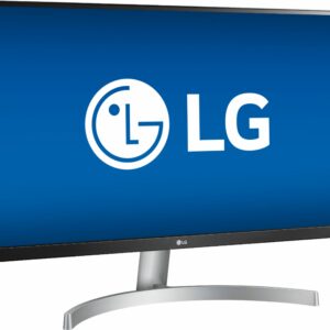 LG - Geek Squad Certified Refurbished 27UL600-W 27" IPS LED 4K UHD FreeSync Monitor with HDR - Silver/White