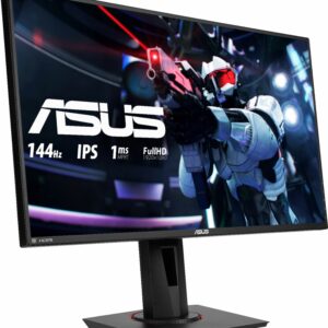 ASUS - Geek Squad Certified Refurbished VG279Q 27" IPS LED FHD FreeSync Monitor - Black