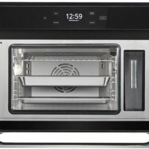 JennAir - NOIR 24" Built-In Single Electric Convection Wall Oven - Floating Black Glass