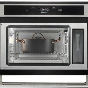 JennAir - RISE 24" Built-In Steam and Convection Wall Oven - Stainless Steel