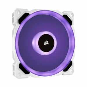 CORSAIR - LL Series LL120 RGB Dual Light Loop 120mm Case Cooling Fan with RGB Lighting - White