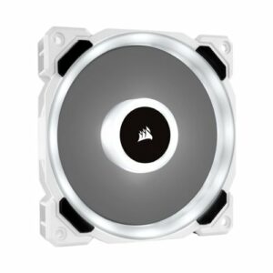 CORSAIR - LL Series LL120 RGB Dual Light Loop 120mm Case Cooling Fan with RGB Lighting - White