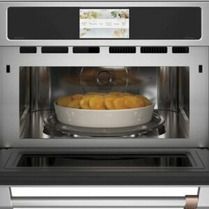 Café - 27" Built-In Single Electric Convection Wall Oven with 120V Advantium Technology, Customizable - Stainless Steel