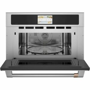 Café - 30" Built-In Single Electric Convection Wall Oven with 240V Advantium Technology, Customizable - Stainless Steel