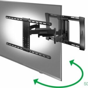 Rocketfish™ - Full-Motion TV Wall Mount for Most 40" - 75" TVs - Black