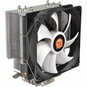 Thermaltake - Contac Silent 12 120mm CPU Cooling Fan - Black/White