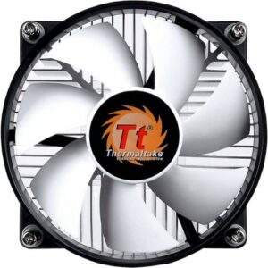 Thermaltake - Gravity i2 92mm CPU Cooling Fan - Black/White