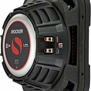 KICKER - Solo-Baric L7T 10" Dual-Voice-Coil 8-Ohm Subwoofer - Black