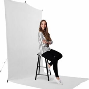 Savage Universal - 5' x 12' Travel Photo Backdrop Kit - White