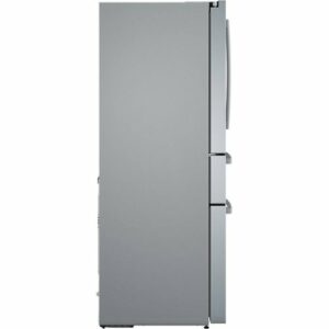 Bosch - 800 Series 21 Cu. Ft. 4-Door French Door Counter-Depth Smart Refrigerator - Stainless Steel