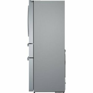 Bosch - 800 Series 21 Cu. Ft. 4-Door French Door Counter-Depth Smart Refrigerator - Stainless Steel