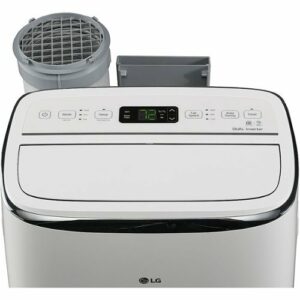 LG - 500 Sq. Ft. Smart Portable Air Conditioner - White