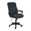 Serta - Hannah II 5-Pointed Star Microfiber Executive Chair - Black