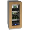 U-Line - 5 Class 72-Can Beverage Cooler - Custom Panel Ready