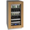 U-Line - 5 Class 10-Bottle Wine Refrigerator - Custom Panel Ready