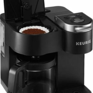 Keurig - K-Duo 12-Cup Coffee Maker and Single Serve K-Cup Brewer - Black