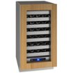 U-Line - Wine Captain 5 Class 35-Bottle Wine Cooler - Custom Panel Ready