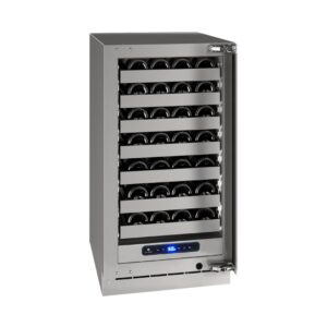 U-Line - Wine Captain 5 Class 35-Bottle Wine Cooler - Custom Panel Ready