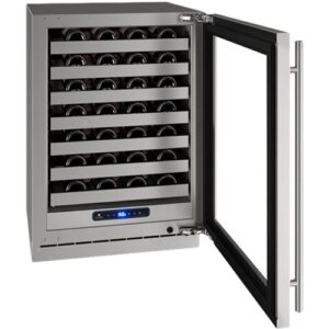 U-Line - Wine Captain 5 Class 49-Bottle Wine Cooler - Stainless Steel