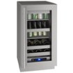 U-Line - 5 Class 10-Bottle Wine Refrigerator - Stainless Steel