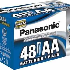 Panasonic - Platinum Power AA Batteries (48-Pack)