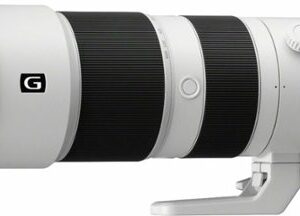 Sony - 200-600mm f/5.6-6.3 G OSS Optical Telephoto Zoom Lens - White/Black