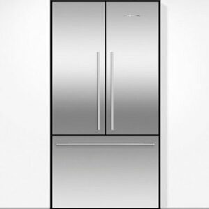 Fisher & Paykel - 36-In 20.1 cu. ft. French Door Refrigerator Counter Depth with Internal Ice Maker - Stainless Steel