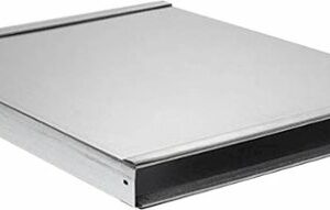 Zephyr - 2 in. x 19 in. Rectangular Duct 2 ft. Length for Lift Downdraft - Silver