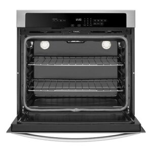 Whirlpool - 30" Built-In Single Electric Wall Oven - Stainless Steel