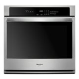 Whirlpool - 30" Built-In Single Electric Wall Oven - Stainless Steel