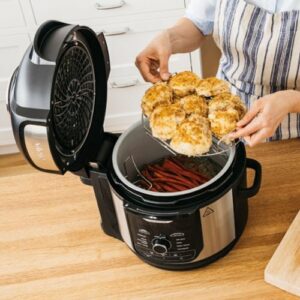 Ninja Foodi 8qt 9-in-1 Deluxe XL Digital Multi Cooker with Air Fryer - Stainless Steel/Black