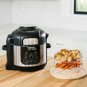 Ninja Foodi 8qt 9-in-1 Deluxe XL Digital Multi Cooker with Air Fryer - Stainless Steel/Black