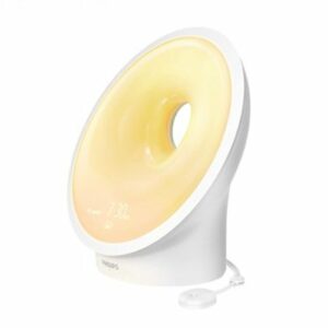 Philips - SmartSleep Connected Sleep and Wake-Up Light Therapy Lamp - White