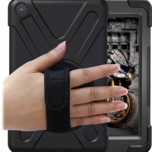 SaharaCase - SaharaBasics Protection Case for Amazon Kindle Fire HD 8 (2017/2018 Release) - Black